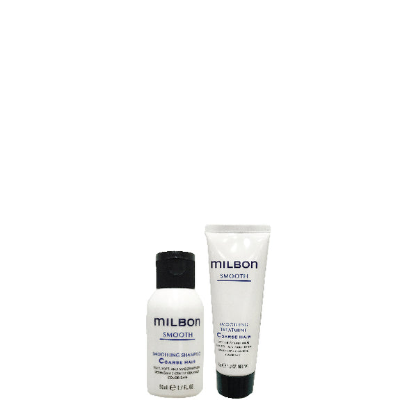 Global Milbon Smooth Travel Set 50ML - Coarse Hair