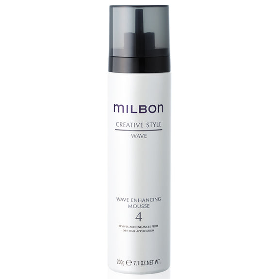 Global Milbon Wave Enhancing Mousse 4