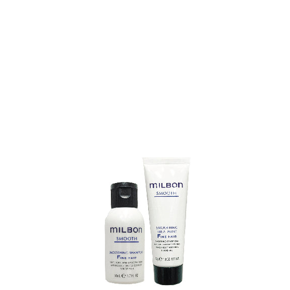 Global Milbon Smooth Travel Set 50ML - Fine Hair