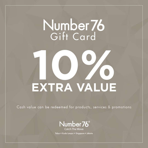 Number76 eGift Card – 10% Extra Value