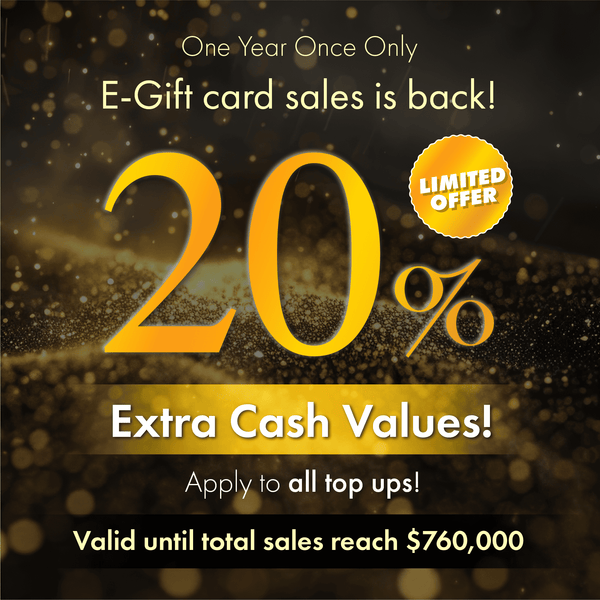 Limited-Time Gift Card Bonus – 20% Extra Value!🎉