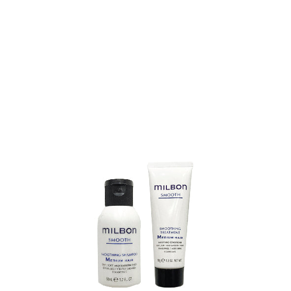 Global Milbon Smooth Travel Set 50ML - Medium Hair